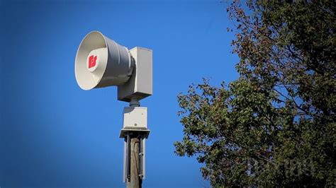 The City operates an emergency warning siren system. The purpose of the system is to alert the public of tornados and severe weather.